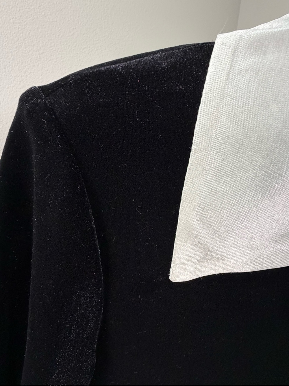 Vintage 90s Ronni Nicole by Ouida - Black Velvet - Size 10 - Picture 4 of 6